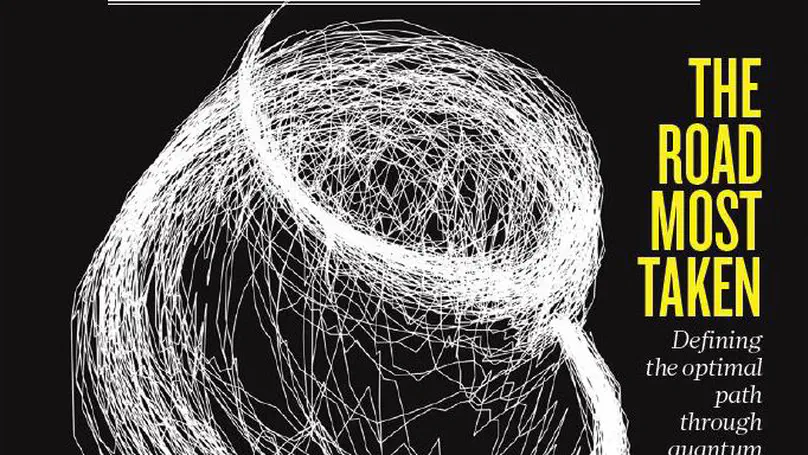 Mapping the optimal route between two quantum states